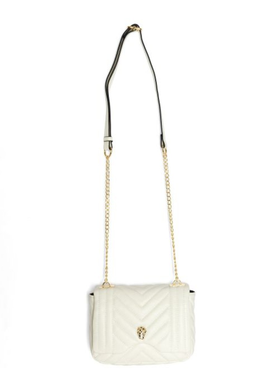 * | 100% Guarantee Venus Animal Chain Crossbody Bag Off White | Womens Handbags