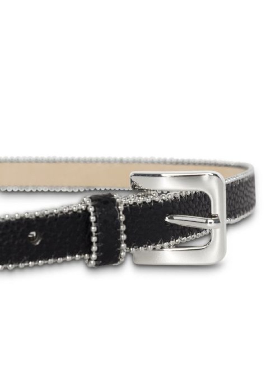 * | Opening Sales Venus Steve Madden Skinny Belt Set Black Multi | Womens Belts