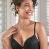 * | Wholesale Venus Strappy Detail Push Up Bra Black | Womens Lingerie