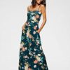 * | 100% Guarantee Venus Strapless Maxi Dress Blue Multi | Womens Dresses