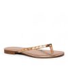 * | Wholesale Venus Studded Flip Flops Rose Gold | Womens Sandals & Wedges