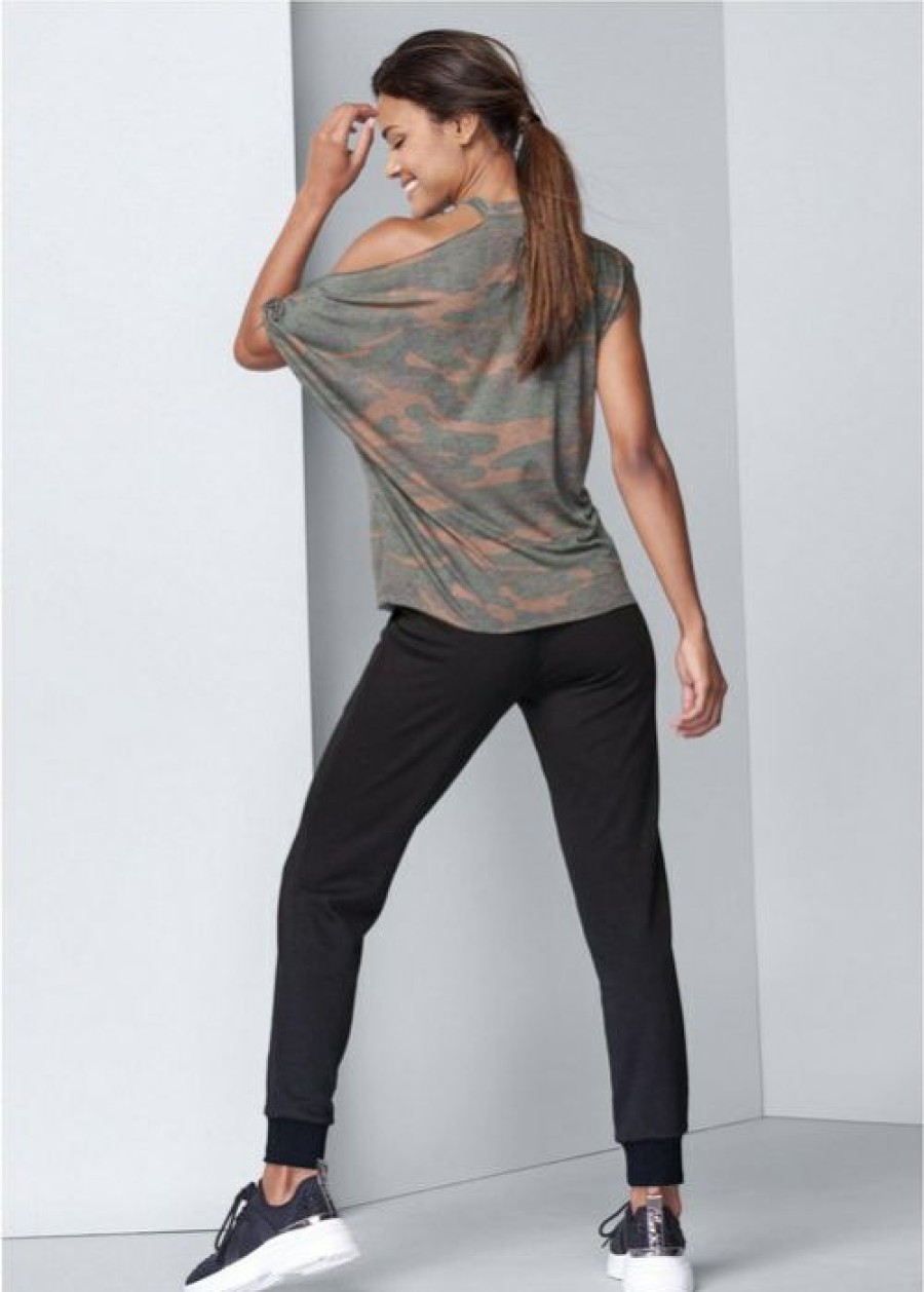 * | Attractive Venus Camo Lounge Top Green Multi | Womens Loungewear